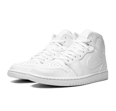 Jordan 1 Mid "Triple White"