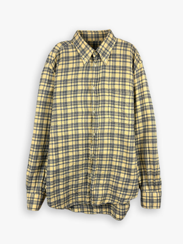 1980s Button Down Flannel Shirt