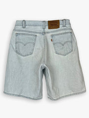 1990s Levi’s 550 Orange Tab Denim Shorts