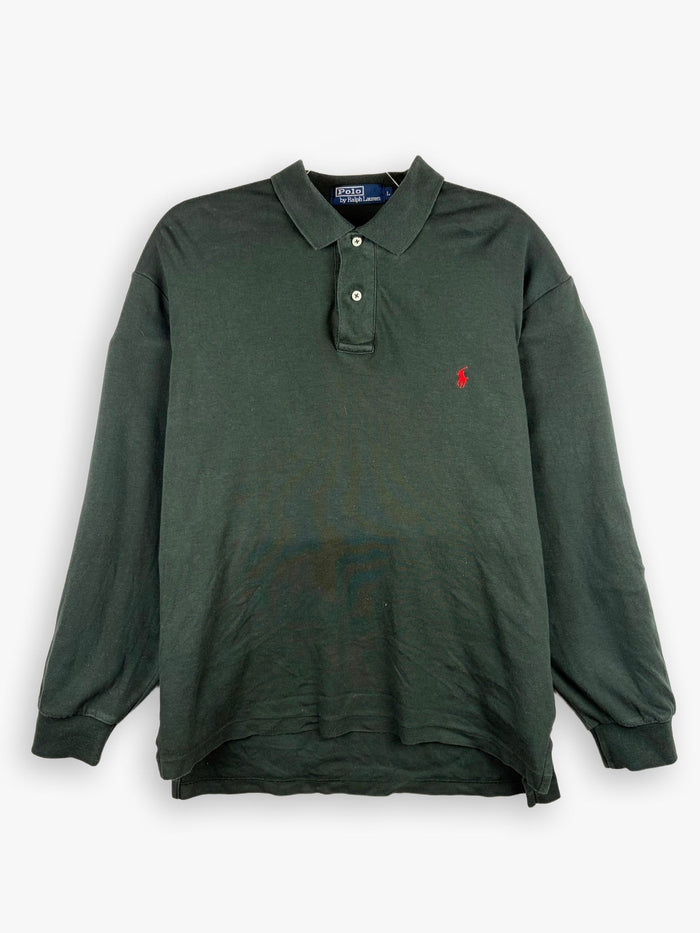 1990s Polo Ralph Lauren Long-sleeve Polo Shirt