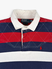 1990s Polo Ralph Lauren Rugby Long-sleeve Polo Shirt