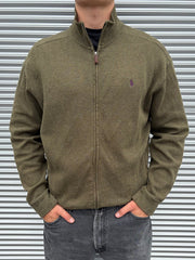 1990s Polo Ralph Lauren Zip-Up Sweatshirt