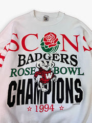 1994 Wisconsin Badgers Rose Bowl Champions Sweatshirt