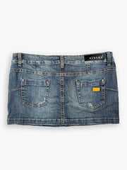 2000s Women’s Sisley Denim Skirt