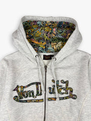 2000s Women’s Von Dutch Zip Up Hoodie
