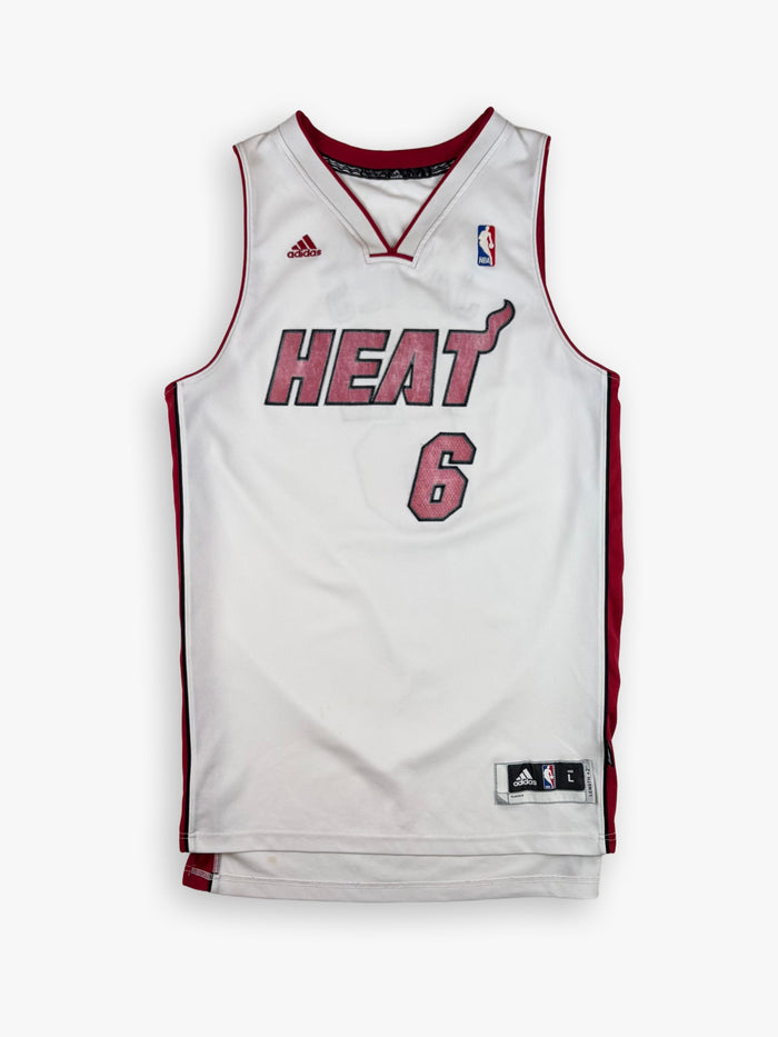 2010-2011 Adidas Miami Heat Lebron James NBA Jersey