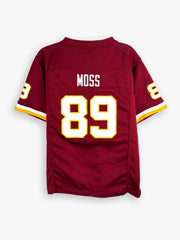 2012-2013 NFL Washington Redskins Nike On Field Santana Moss Home Jersey