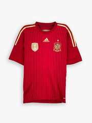 2014 Adidas Spain National Team Home Kit Shirt