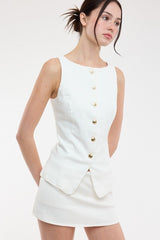 Bianca Vest top - Restock