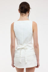 Bianca Vest top - Restock