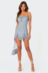Fairy Girl Lace Mini Dress