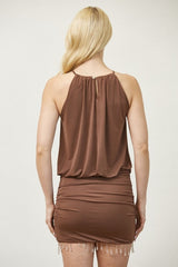 Limited-Time Sale Rebecca Ruched dress