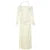 y2k Wasteland Dress Women Grunge Solid Color Long Sleeve High Split Halter Bodycon Dresses 2000s Party Dresses Clubwear