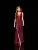 Shoulder V-neck waist pleated sequin slit fishtail skirt Evening gown Ball dress Party dress Bridesmaid dress
