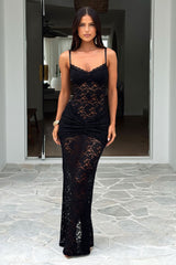 Kayden Maxi Dress - Black