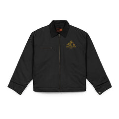 Duck Cloth Work Jacket — "Wrench & Torch" Mechanic Logo Chest asig legacy