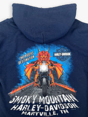 Harley Davidson Maryville Tennessee Zip Up Hoodie