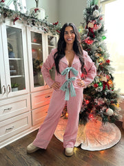 Hearthside Red Plaid Pajama Set