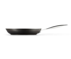 Low Frying Pan In Non-Stick Aluminum, Black