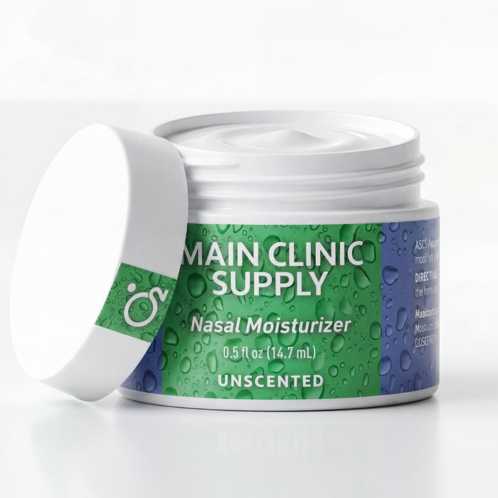 Main Clinic Supply Nasal Moisturizer – Unscented, Long-Lasting Hydration for Dry Nasal Passages - Main Clinic Supply