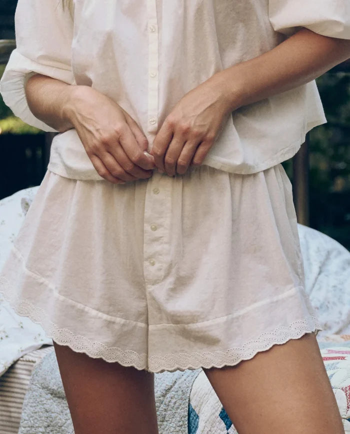 The Eyelet Tap Short
