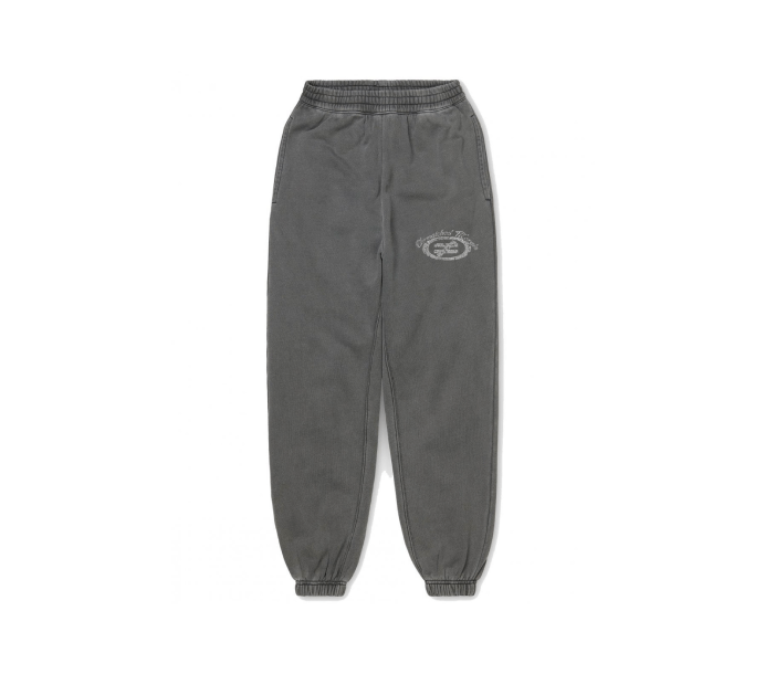 Washed Grey Loose Cuffed Joggers