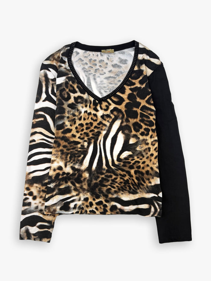 Women’s From by Vestebene Leopard Long-sleeve