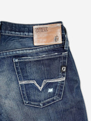Women’s Guess Premium Rebel Straight Leg Jeans