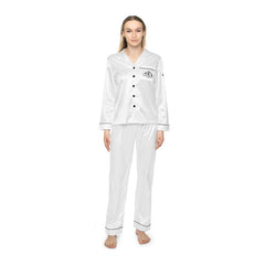Women's Satin Pajamas (AOP)