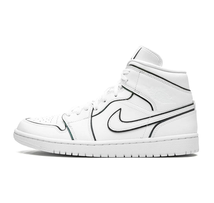 Jordan 1 Mid "Iridescent Reflective White"