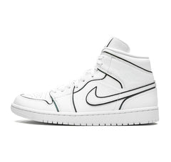 Jordan 1 Mid "Iridescent Reflective White"