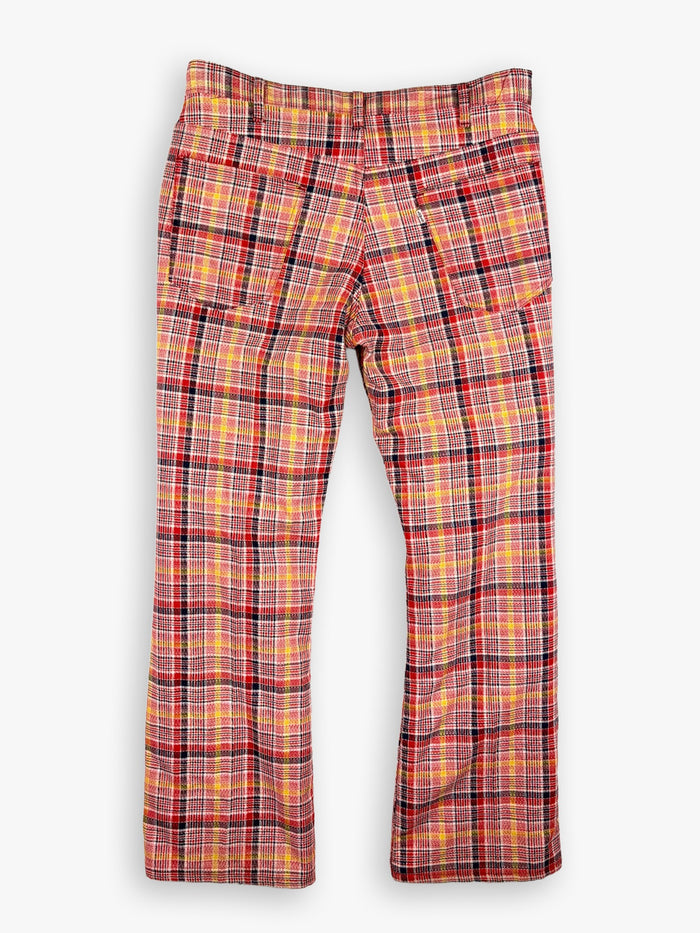 1970s Levi’s Plaid Flared Pants
