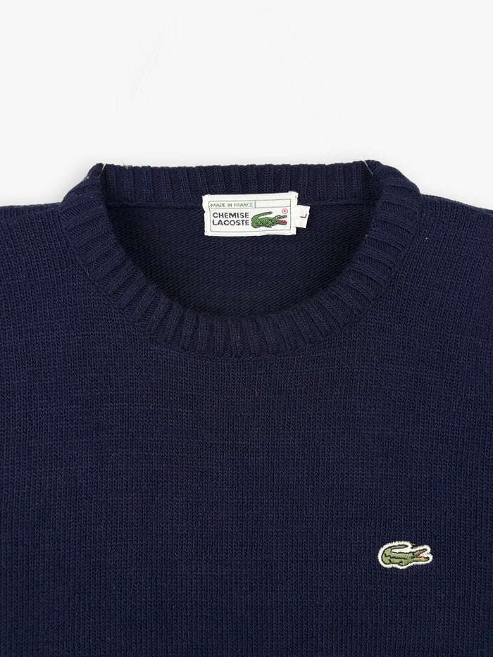 1980s Chemise Lacoste Knit Sweater