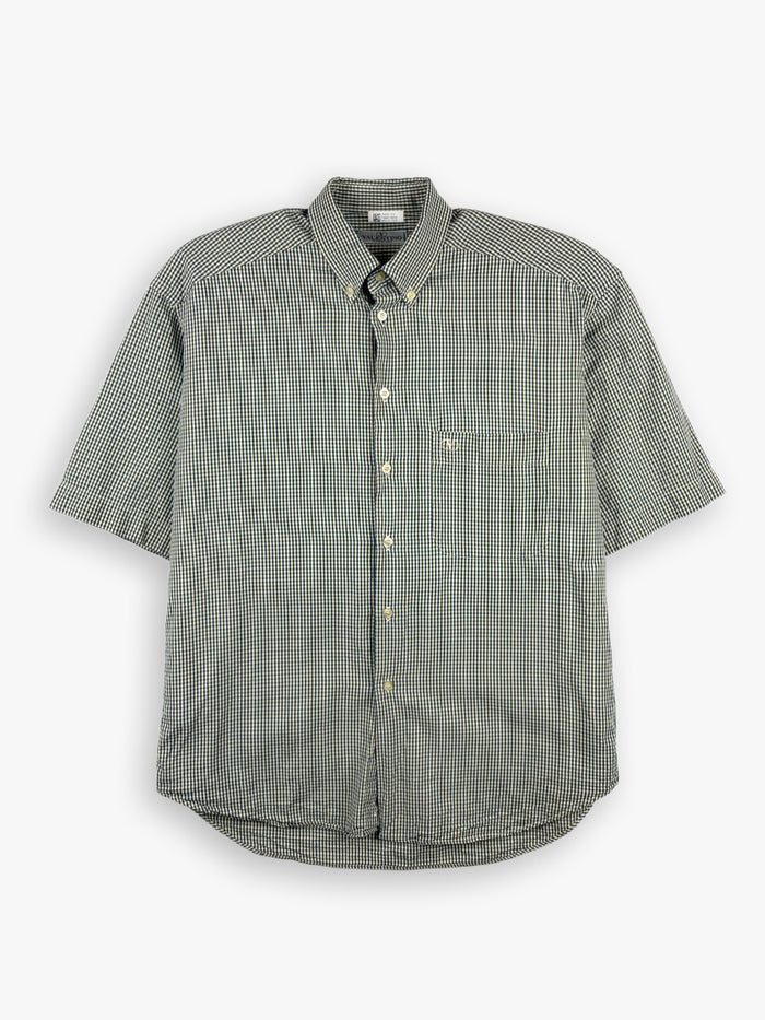 1980s Valentino Chemises Short Sleeve Button Shirt