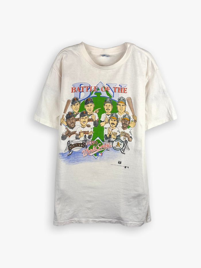 1989 Salem Sportswear World Series Battle of the Bay T-Shirt