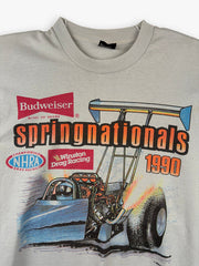 1990 Spring Nationals Drag Racing T-Shirt