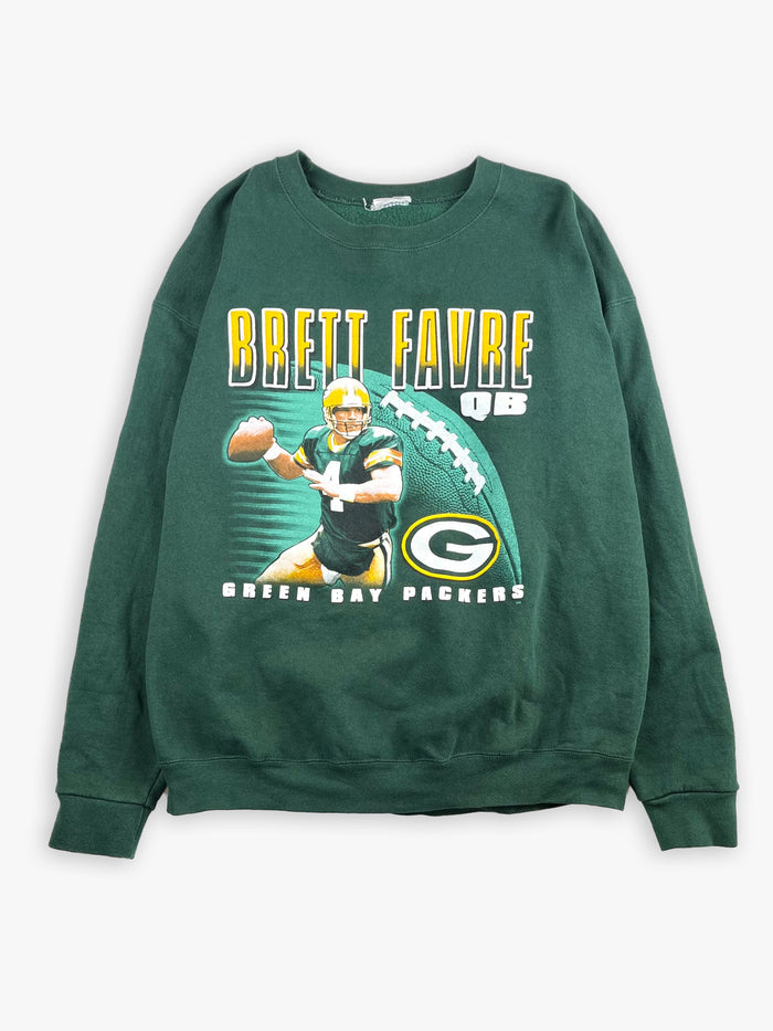 1990s Brett Favre Green Bay Packers Sweatshirt