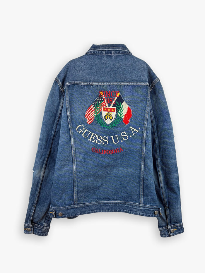 1990s Guess Denim Trucker Jacket