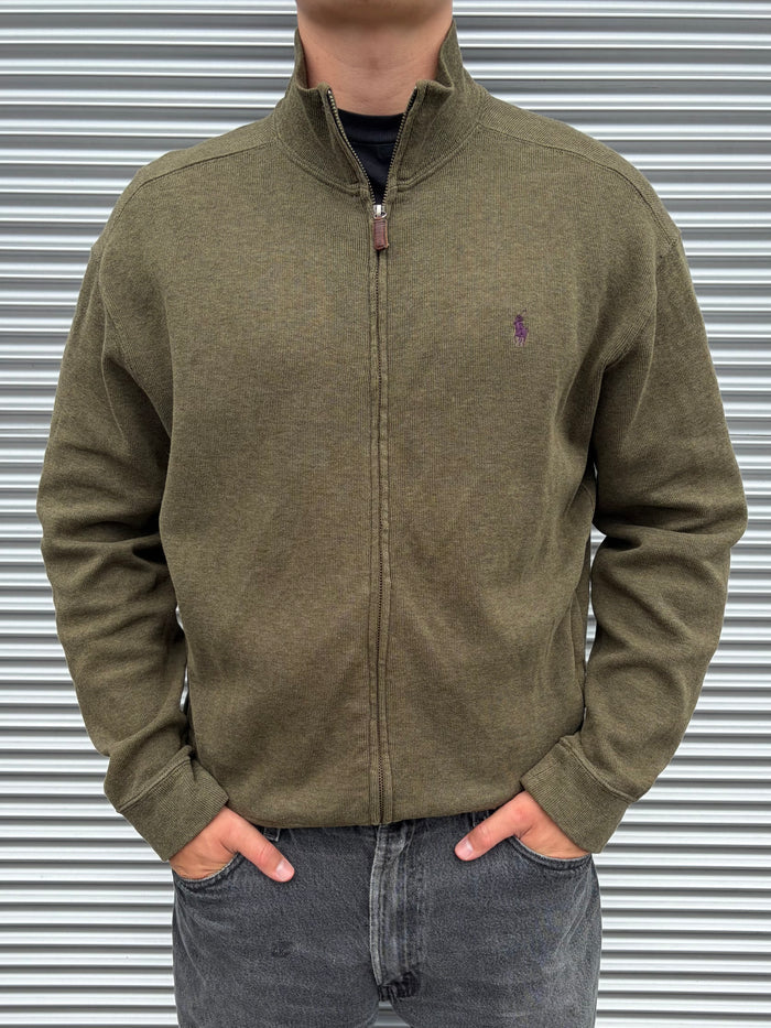 1990s Polo Ralph Lauren Zip-Up Sweatshirt