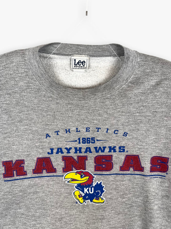 2000s Lee Sport University of Kansas Jayhawks NCAA Sweatshirt