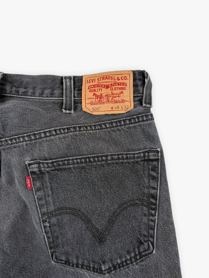 2000s Levi’s 505 Regular Fit Straight Leg Jeans