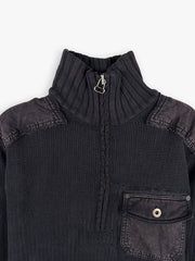 2000s Polo Jeans Company Quarter Zip Knit Sweater