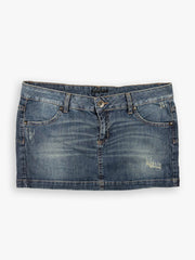 2000s Women’s Sisley Denim Skirt
