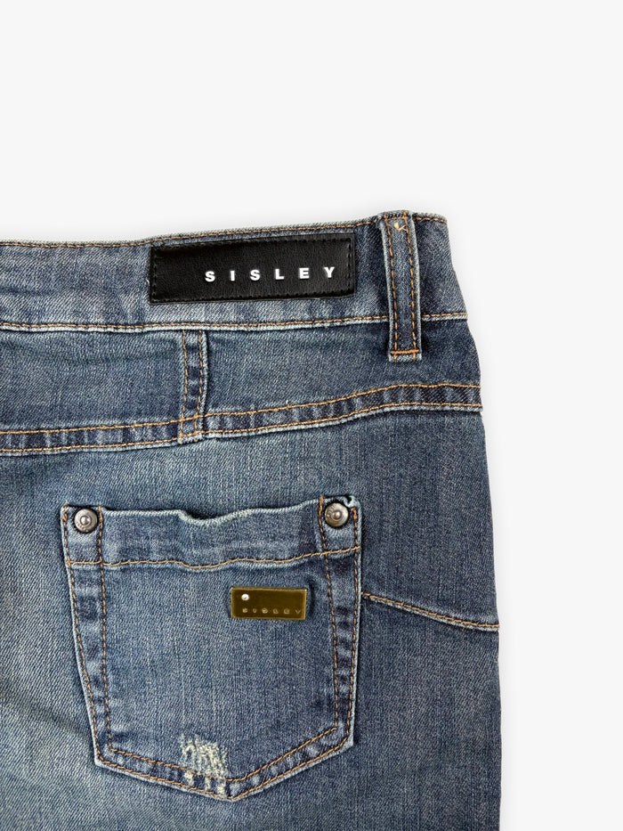 2000s Women’s Sisley Denim Skirt