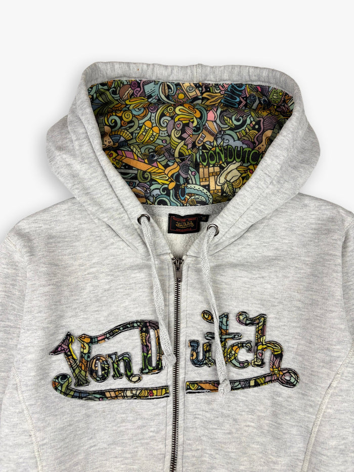 2000s Women’s Von Dutch Zip Up Hoodie