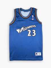 2001-2002 Champion Washington Wizards Michael Jordan NBA Jersey