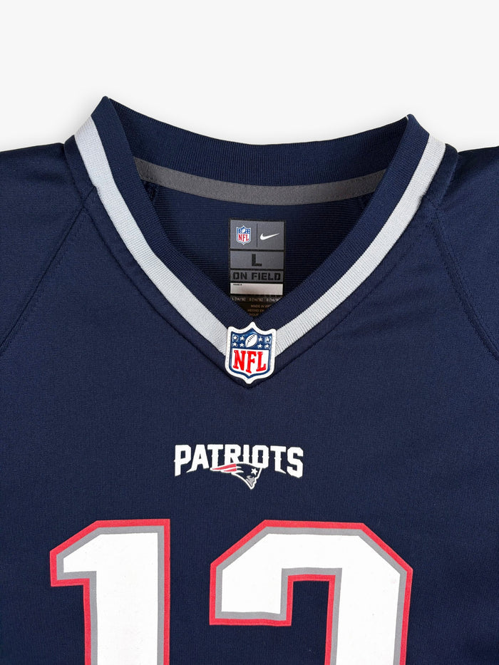 2016-2017 NFL Nike On Field New England Patriots Tom Brady Home Jersey