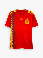 2018 Adidas Spain National Team Home Kit Shirt