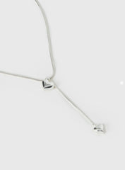 Consideration Necklace Silver