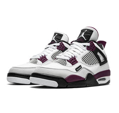 Jordan 4 "PSG Neutral Grey Bordeaux"
